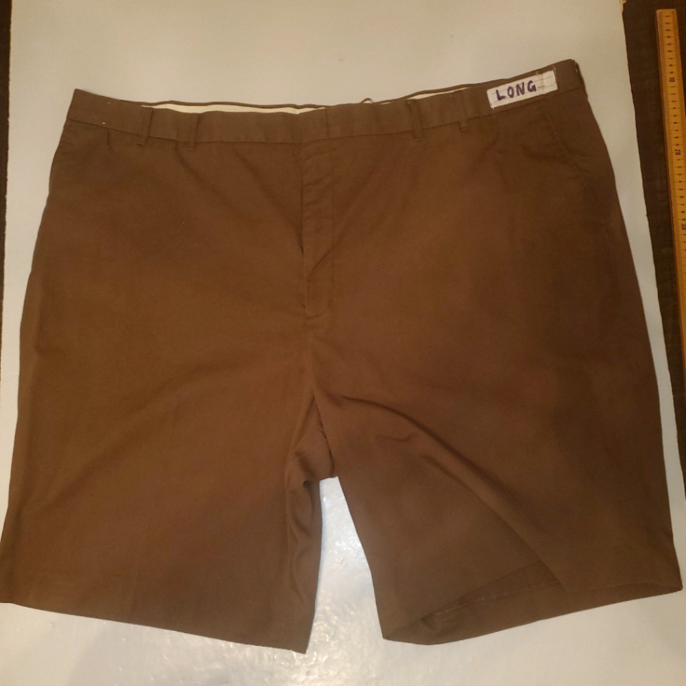 Twinhill Brown Work Shorts Long Size 54 Very GoodShape UPS United Parcel Service